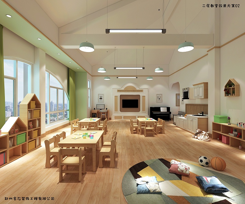 幼兒教室家具設計圖