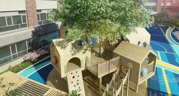 幼兒園景觀設(shè)計(jì)，核心塑造童趣性-金石裝飾幼兒園裝修設(shè)計(jì)
