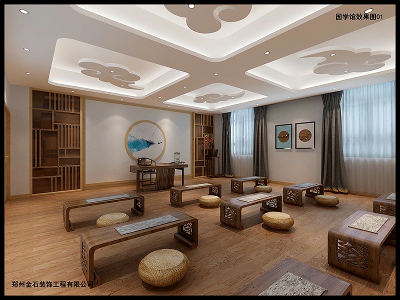 日式幼兒園國學(xué)館設(shè)計